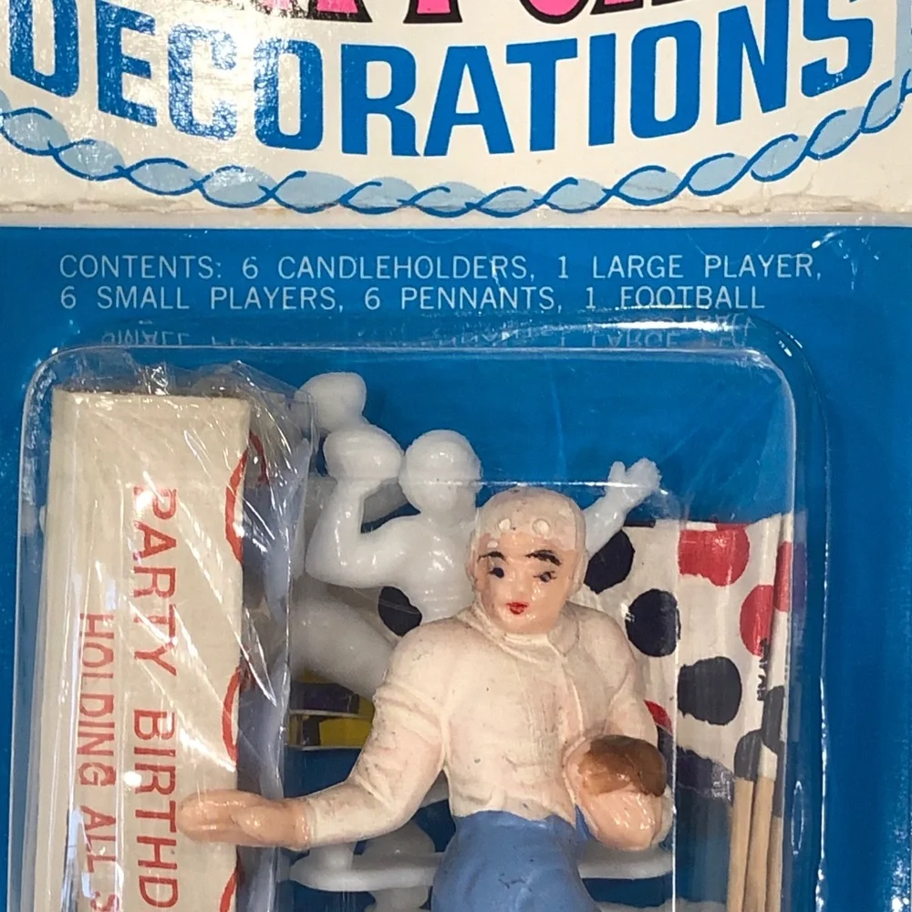 Vintage cake decorations